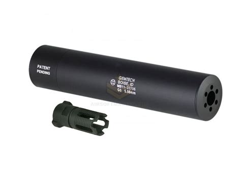 Madbull Gemtech G5 Qd Mock Suppressor Black W Flash Hider