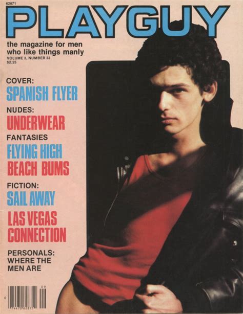 Playguy Magazine Page GayBackIssues Vintage Gay Adult Material For Sale
