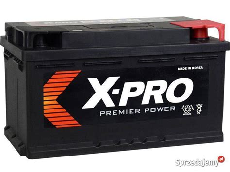 Akumulator X PRO 80Ah 680A EN niski Prawy Plus Dowóz Katowice