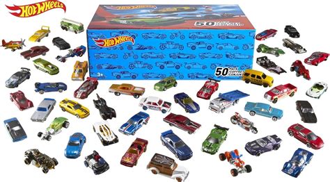 Hot Wheels V6697 Véhicule Miniature Pack de 50 Voitures Amazon ca Jeux et Jouets