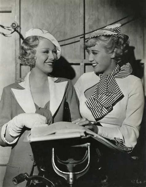 Glenda Farrell And Joan Blondell As Two Gold Diggers Hometowns To