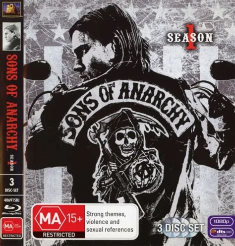 SONS OF ANARCHY Season 1 Blu Ray Region B Ron Perlman EUR 7 44