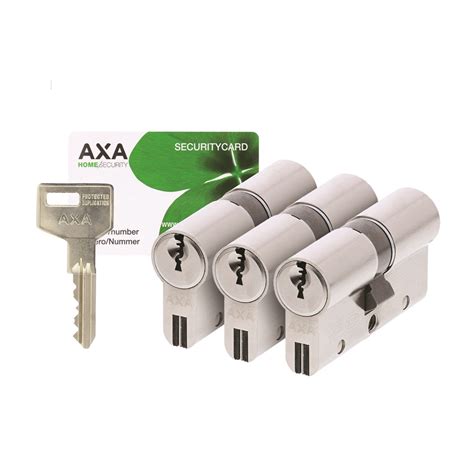 AXA Dubbele Veiligheidscilinder Xtreme Security 30 30 3x W P