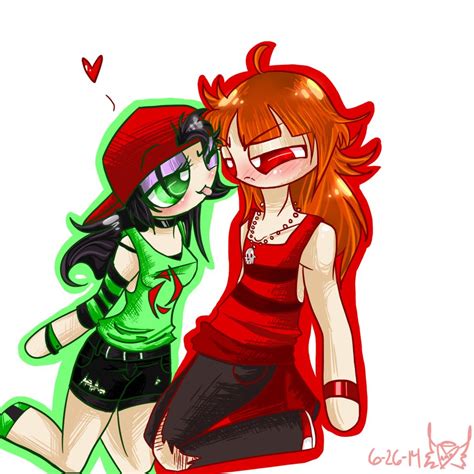 Buttercup and Brick | Powerpuff girls fanart, Power puff girls z ...