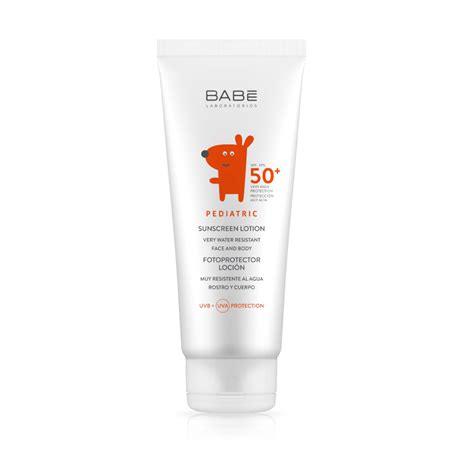 Babe Laboratorios Pediatric Sunscreen Lotion Spf Miafarmacia Al