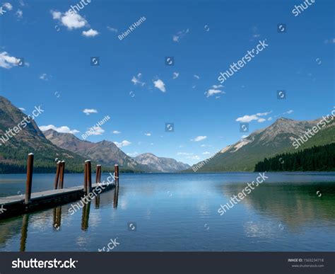 Waterton Lake Goat Haunt Ranger Station Stock Photo 1569234718