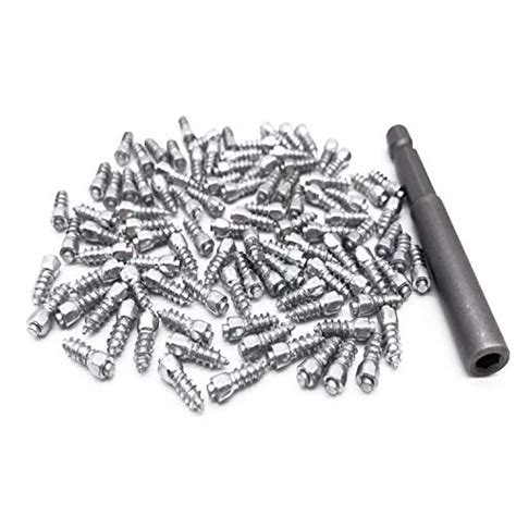 Marrkey 12mm Carbide Screw Tire Studs Snow Spikes Anti Slipanti Ice