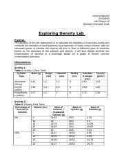 Lab 3 Exploring Density Lab Report Docx Joanna Nguyen 2 12 2020 Lab