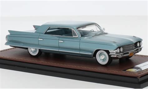 Diecast Model Cars Cadillac Sedan 143 Glm Deville Metallic Türkis 1962