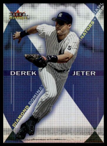 Fleer Mystique Diamond Dominators Derek Jeter New York Yankees