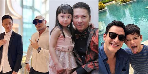 12 Potret Seleb Cowok Yang Single Parents Jadi Hot Daddy Saat Asuh Anak KapanLagi