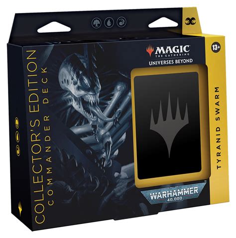 Universes Beyond Warhammer 40000 Commander Deck Collectors Edition Tyranid Swarm Magic