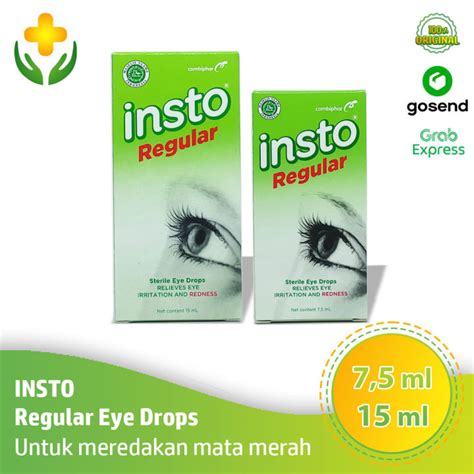 Insto Reguler Eye Drops Ml Ml Obat Tetes Mata Merah Lazada