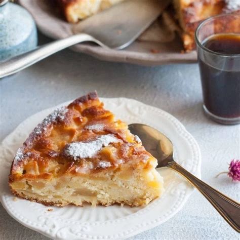 The Very Best French Apple Cake with Rum