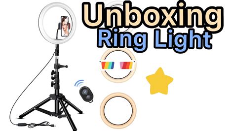 Unboxing EL Mejor RING LIGHT ARO DE LUZ Para Videos De TODO Tipo