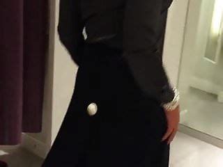 Satin Skirt Hotntubes Porn