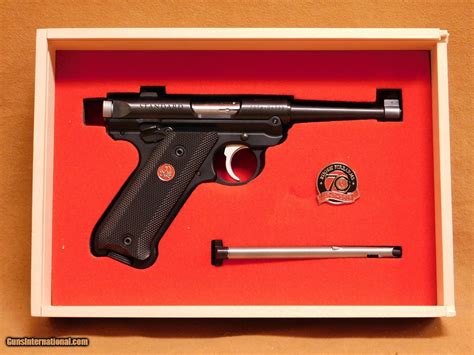 Ruger Mark Iv 70th Anniversary W Box 40168 Bluedblack