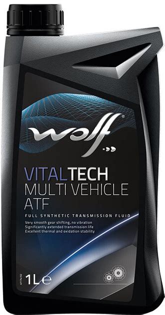 Трансмісійна олива Wolf VitalTech Multi Vehicle ATF 1 л 8305603