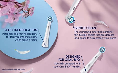 Oral B Io Gentle Care Electric Toothbrush Head Twisted And Angled