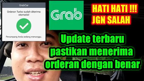 Cara Menerima Orderan Grab Driver Terbaru Youtube