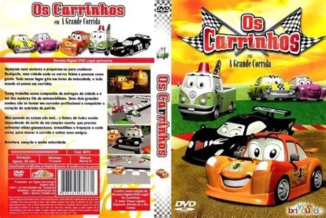 Os Carrinhos A Grande Corrida Dvd Original Lacrado Mercadolivre