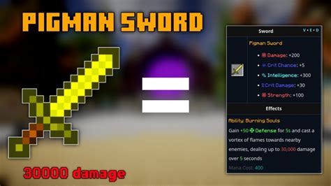 Pigman Sword In Fakepixel How To Make Pigman Sword In Fakepixel