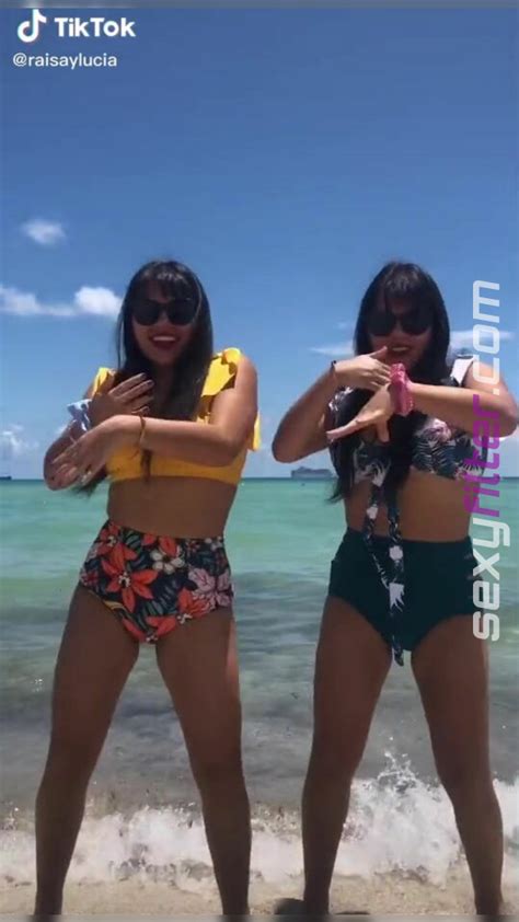 Sexy Raisa Lucia Rodríguez in Bikini at the Beach sexyfilter