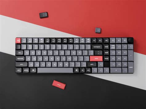 Keychron K Pro Qmk Via Rgb Aluminium Hot Swap Gateron Low Profile Red Switch Inet Se