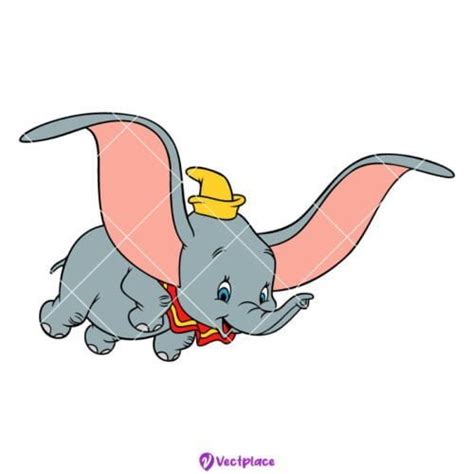 Dumbo Svg Cut File Cricut Png Vector Vectplace