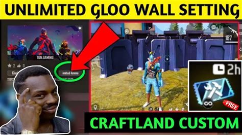 Craftland Custom Kaise Banaye Unlimited Gloo Wall How To Make