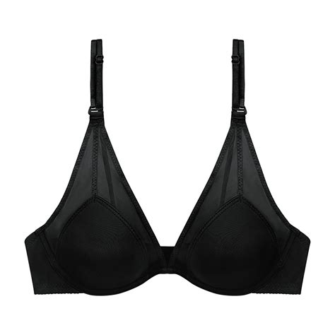 Cuozvetk Women S Classic Sheer Mesh Lace Bra With Underwire And Thin Cups French Style Lingerie