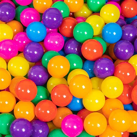 Ball Pit Balls for Baby, Plastic Play Balls for Toddler, Ideal for Ball
