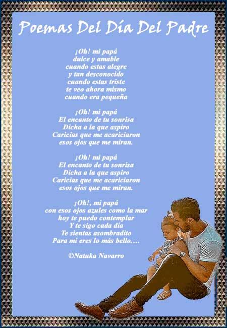 Poemas Del Dia Del Padre