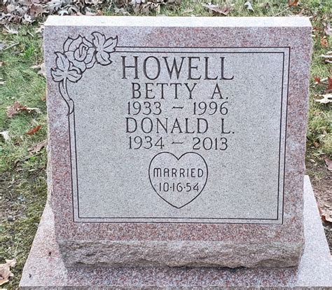Betty Arbutus Snyder Howell (1933-1996) - Find a Grave Memorial