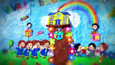 Mural Educacion Inicial