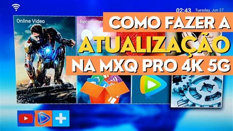 Como Atualizar Sua Tv Box Mxq Pro K G Para O Ltimo Firmware Youtube