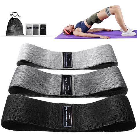 Fabric Resistance Hip Booty Bands Glute Thigh Elastic Workout Bands