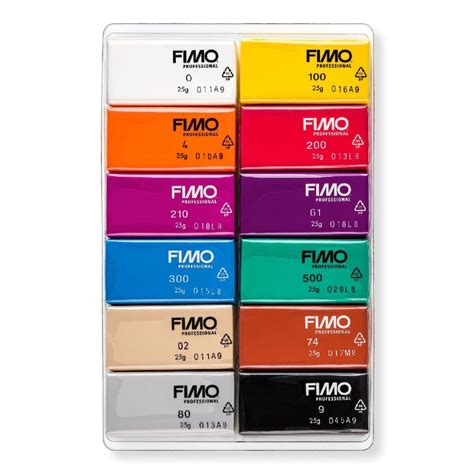 fimo professional basic colours  pack    wards polymer clay