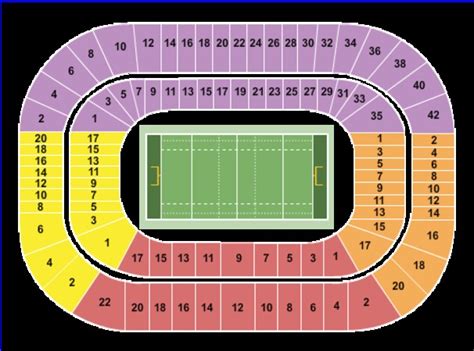Murrayfield Stadium Tickets In Edinburgh Murrayfield Stadium Seating