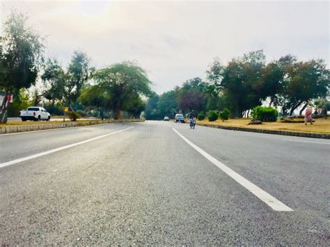 Beautiful Of Road With Greenery Stock Photo Image Of Cars Pakistan