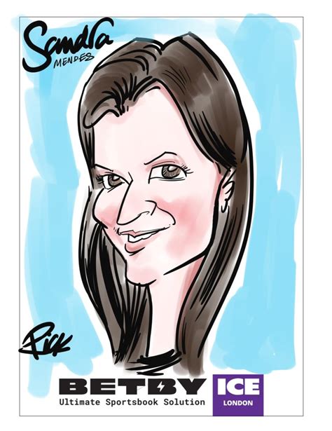 Sandramendes Caricaturist Digital Caricaturist Cartoonist Rick