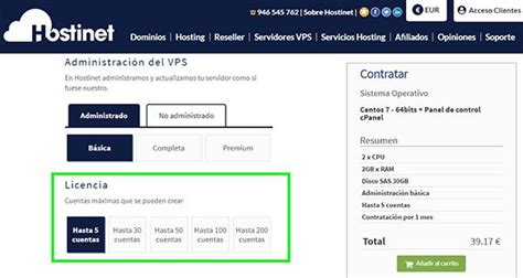 Ampliar Licencia Cpanel En Un Vps Para Tener M S Cuentas Servicio De