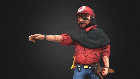 Realistic Mario - 3D model by Jaborski [3ee7092] - Sketchfab