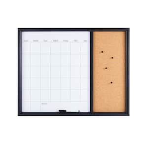 Towle Living In X In White Calendar And Cork Board Combo With