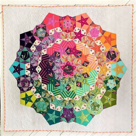 Tula Nova Quilt Pattern And Paper Pieces At Pink Castle Fabrics