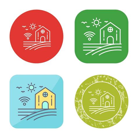 Smart Farm Vector Icon 25104106 Vector Art At Vecteezy