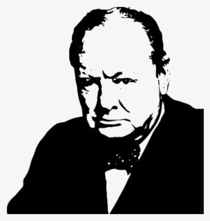 Winston Churchill Logo Png Transparent - Winston Churchill Silhouette ...