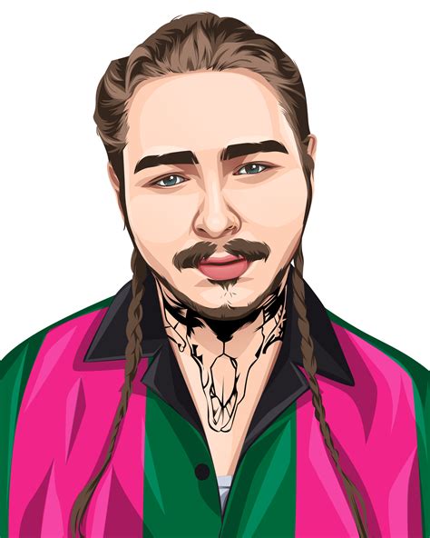 Artstation Post Malone [vector] Atelier Yuwa Ciao Jp