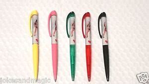 1 Female Naked Strip Stripper Pen Floaty Pens Nude Girl Woman Pen Tip Strip EBay