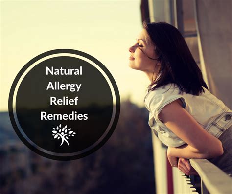 5 Natural Allergy Relief Remedies - Natural Health Strategies